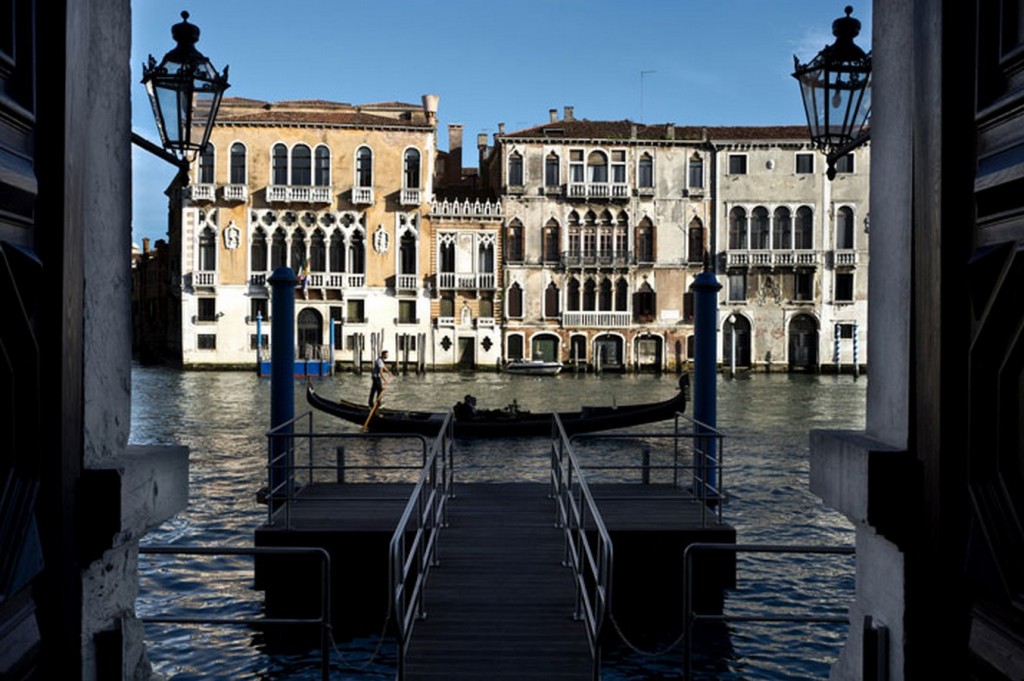 "Private Pier, photo © Aman Canal Grande Hotel, Venice, Amanresorts"