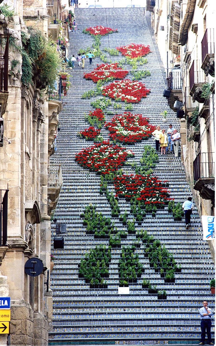 "17 delle più belle scale in tutto il mondo - Sicily, Italy"