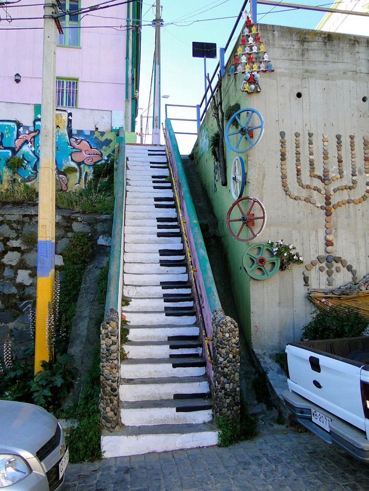 "17 delle più belle scale in tutto il mondo - Valparaíso, Chile"