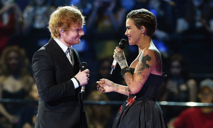 la capitale della moda ospita gli mtv europe music awards 2015 Ed Sheeran e Ruby Rose